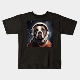 Astro Dog - American Staffordshire Terrier Kids T-Shirt